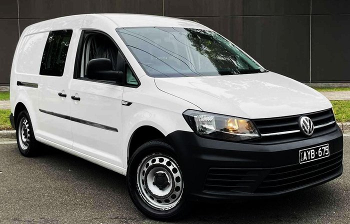 2019 Volkswagen Caddy TSI220 2KN MY19 Candy White