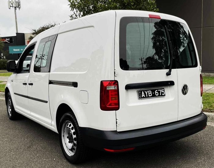 2019 Volkswagen Caddy TSI220 2KN MY19 Candy White
