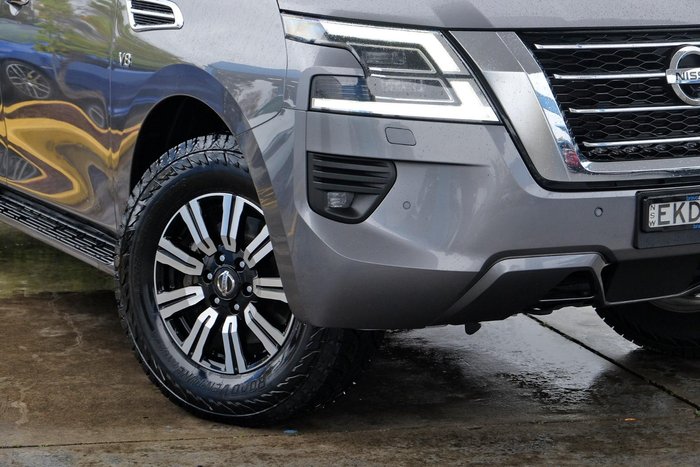 2020 Nissan Patrol Ti Y62 Series 5 MY20 4X4 Dual Range Gun Metallic