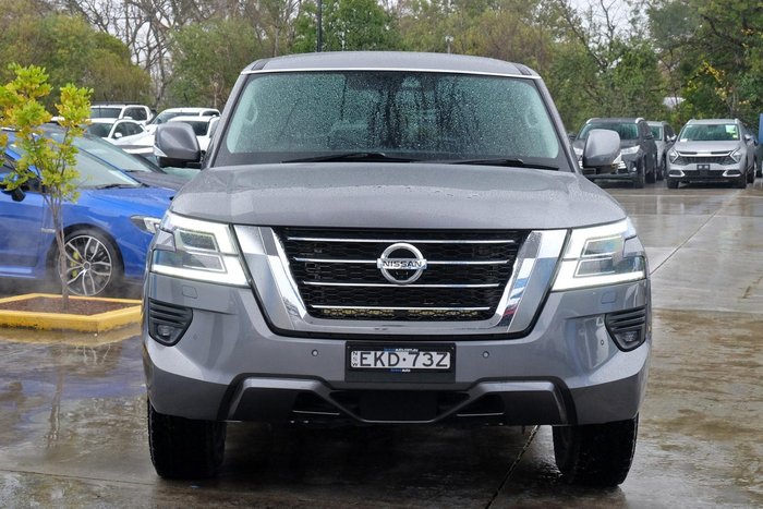 2020 Nissan Patrol Ti Y62 Series 5 MY20 4X4 Dual Range Gun Metallic