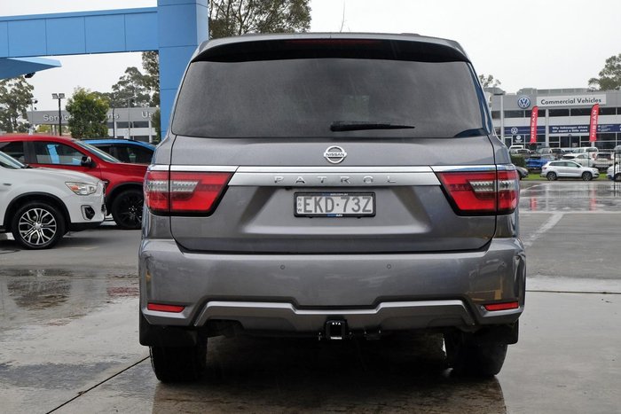 2020 Nissan Patrol Ti Y62 Series 5 MY20 4X4 Dual Range Gun Metallic