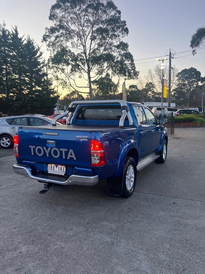 2014 Toyota Hilux SR5 KUN26R MY14 4X4 Dual Range Tidal Blue