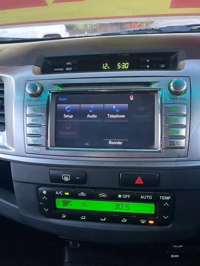 2014 Toyota Hilux SR5 KUN26R MY14 4X4 Dual Range Tidal Blue