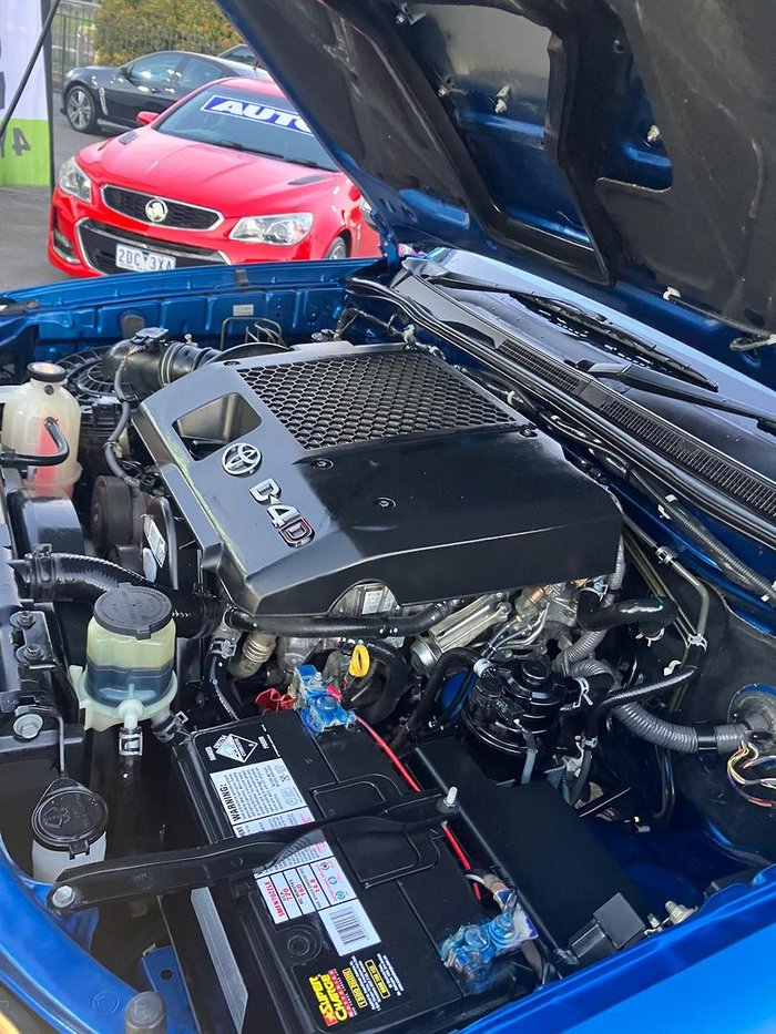 2014 Toyota Hilux SR5 KUN26R MY14 4X4 Dual Range Tidal Blue