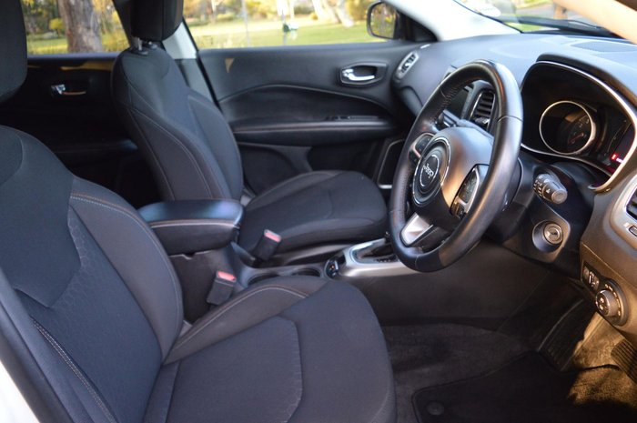 2019 Jeep Compass Longitude M6 MY18 Vocal White