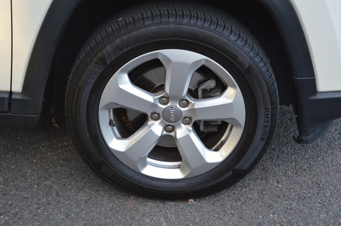 2019 Jeep Compass Longitude M6 MY18 Vocal White