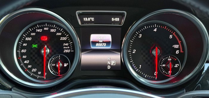 2015 Mercedes-Benz GLE-Class GLE350 d C292 Four Wheel Drive Polar White