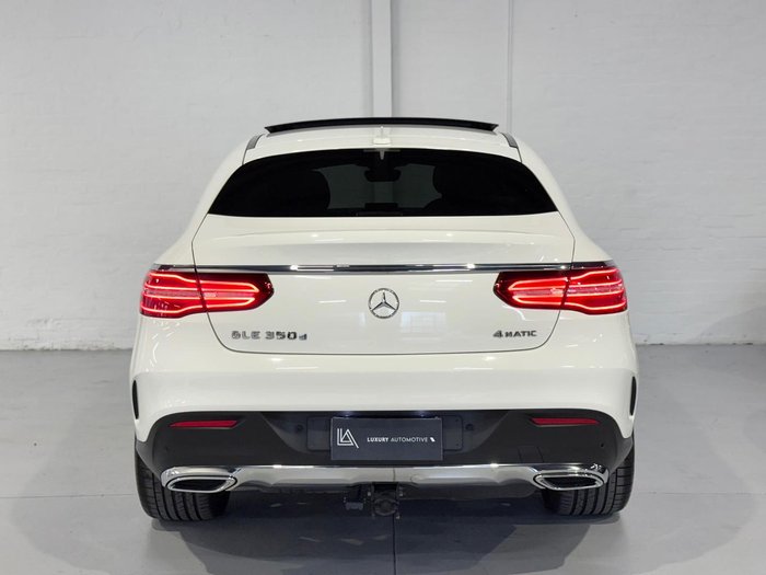 2015 Mercedes-Benz GLE-Class GLE350 d C292 Four Wheel Drive Polar White