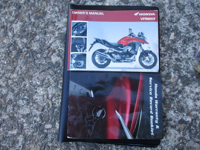 2015 Honda VFR800X ABS CROSSRUNNER WHITE