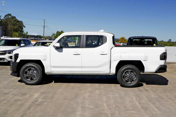 2025 Kia Tasman SX TK MY26 4X4 Dual Range Clear White