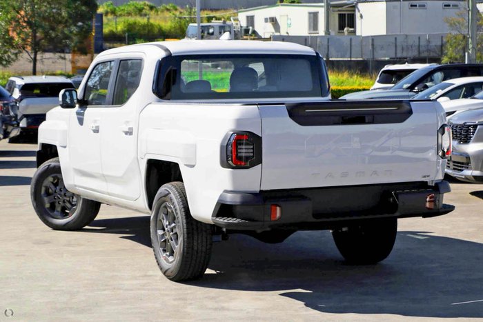 2025 Kia Tasman SX TK MY26 4X4 Dual Range Clear White