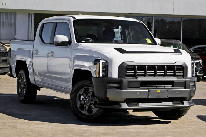 2025 Kia Tasman SX TK MY26 4X4 Dual Range Clear White