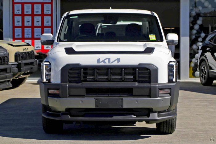2025 Kia Tasman SX TK MY26 4X4 Dual Range Clear White