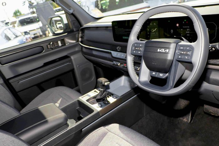 2025 Kia Tasman SX TK MY26 4X4 Dual Range Clear White
