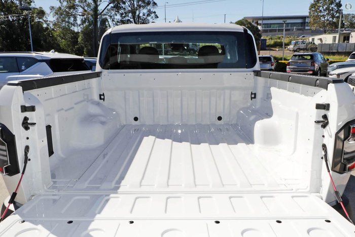 2025 Kia Tasman SX TK MY26 4X4 Dual Range Clear White