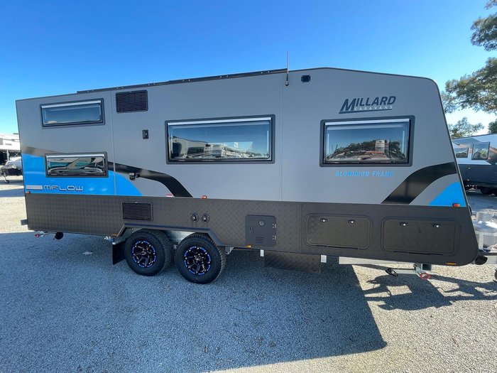 2024 Millard Mflow 19'6 Cd Side Club Double Bunk Caravan