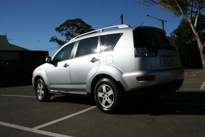 2010 Mitsubishi Outlander LS ZH MY11 4X4 On Demand Cool Silver