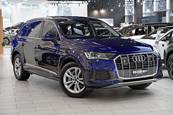 2023 Audi Q7 45 TDI 4M MY23 Four Wheel Drive Navarra Blue