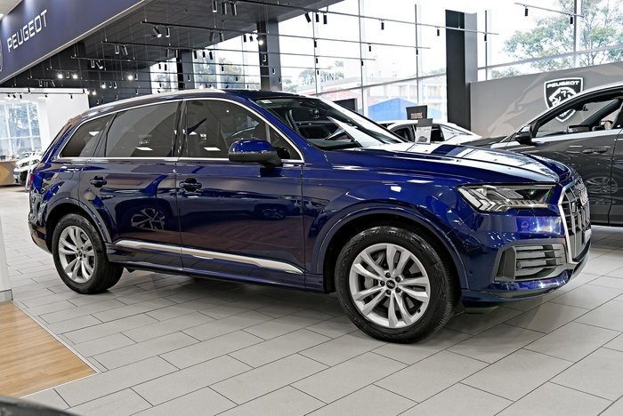 2023 Audi Q7 45 TDI 4M MY23 Four Wheel Drive Navarra Blue