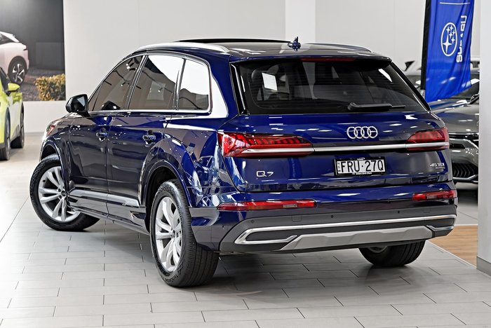 2023 Audi Q7 45 TDI 4M MY23 Four Wheel Drive Navarra Blue