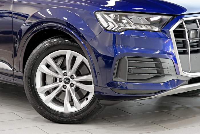 2023 Audi Q7 45 TDI 4M MY23 Four Wheel Drive Navarra Blue