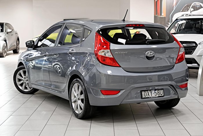 2018 Hyundai Accent Sport RB6 MY18 Lake Silver