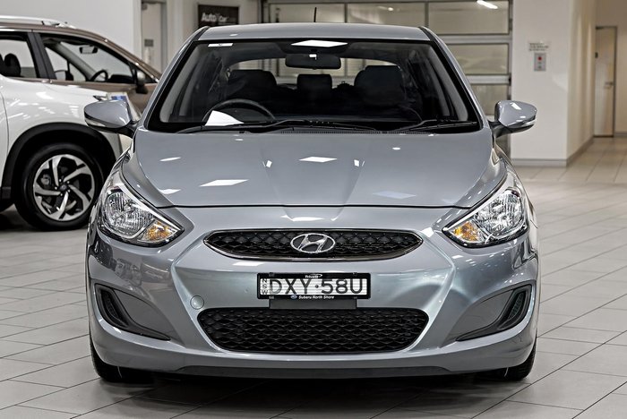 2018 Hyundai Accent Sport RB6 MY18 Lake Silver