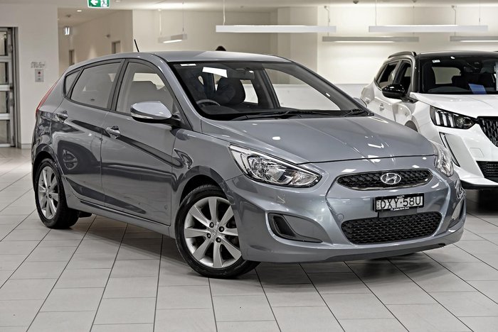 2018 Hyundai Accent Sport RB6 MY18 Lake Silver