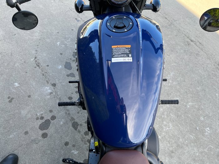 2023 Indian SCOUT BOBBER SPRINGFIELD BLUE METALLIC