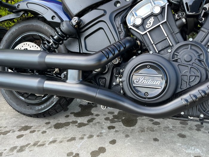 2023 Indian SCOUT BOBBER SPRINGFIELD BLUE METALLIC