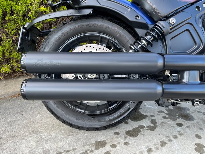 2023 Indian SCOUT BOBBER SPRINGFIELD BLUE METALLIC