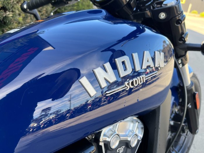 2023 Indian SCOUT BOBBER SPRINGFIELD BLUE METALLIC