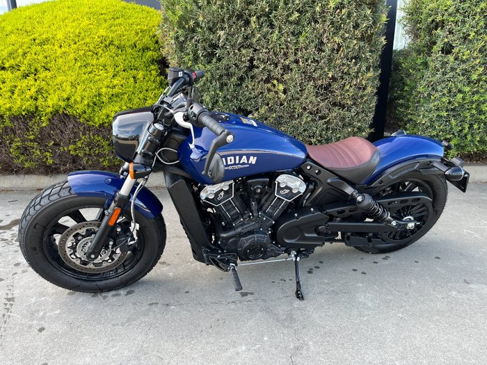 2023 Indian SCOUT BOBBER SPRINGFIELD BLUE METALLIC