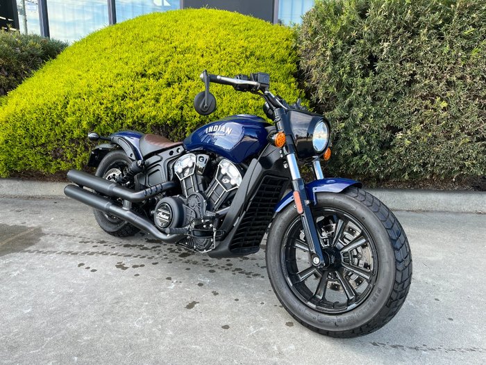 2023 Indian SCOUT BOBBER SPRINGFIELD BLUE METALLIC