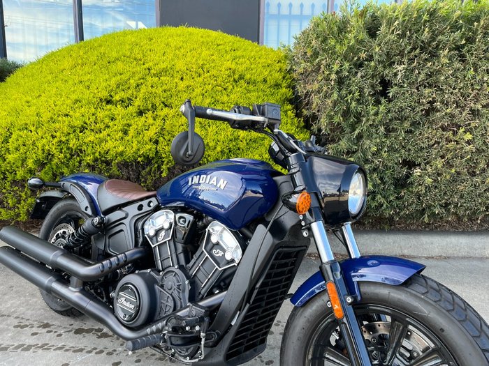 2023 Indian SCOUT BOBBER SPRINGFIELD BLUE METALLIC