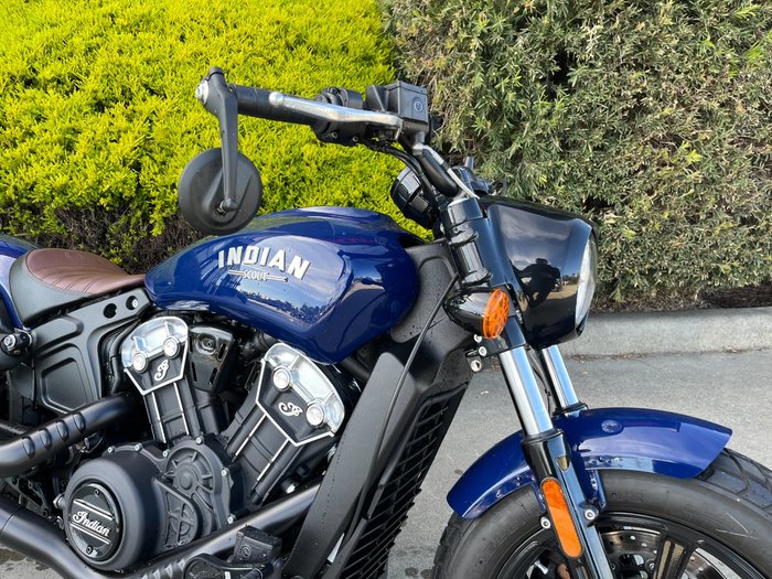2023 Indian SCOUT BOBBER SPRINGFIELD BLUE METALLIC