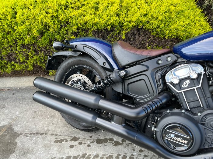 2023 Indian SCOUT BOBBER SPRINGFIELD BLUE METALLIC