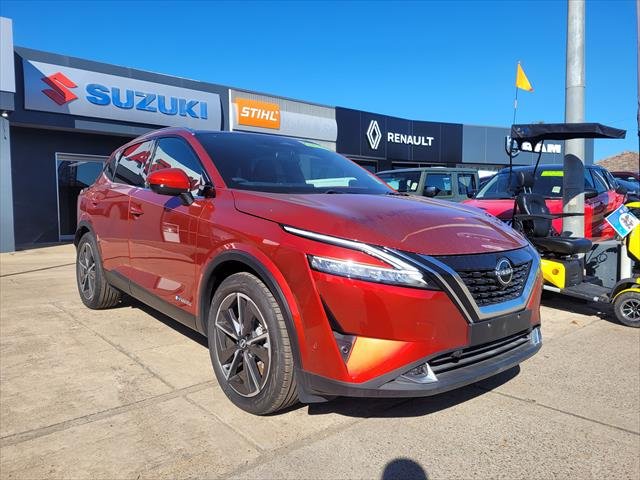 2024 Nissan QASHQAI TI e-POWER J12 MY24 FUJI SUNSET RED