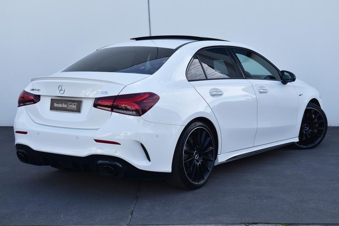 2022 Mercedes-Benz A-Class A35 AMG V177 Four Wheel Drive Polar White