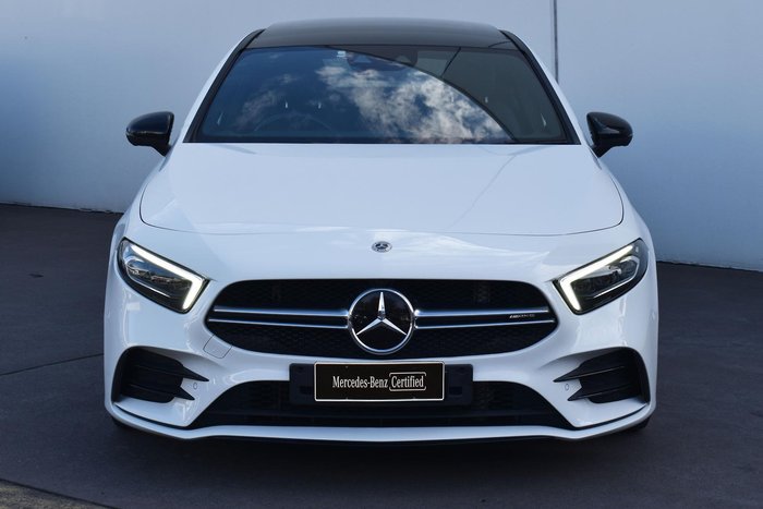 2022 Mercedes-Benz A-Class A35 AMG V177 Four Wheel Drive Polar White