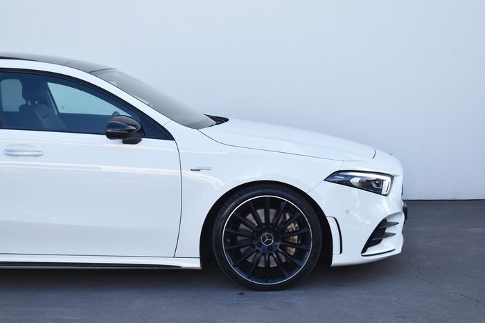 2022 Mercedes-Benz A-Class A35 AMG V177 Four Wheel Drive Polar White