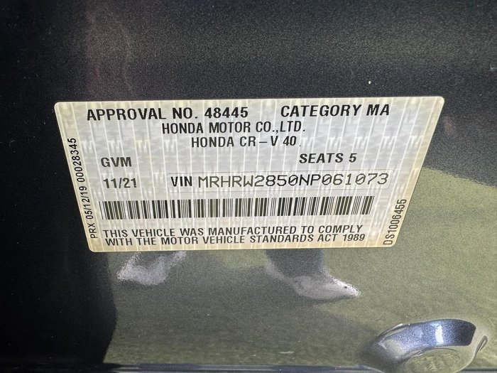 2021 Honda CR-V VTi L AWD
