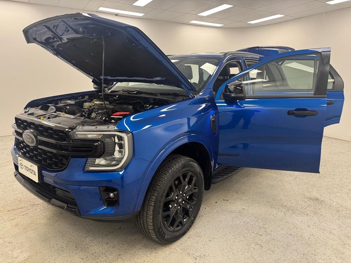 2023 Ford Everest Sport MY23.5 4X4 Dual Range Blue Lightning