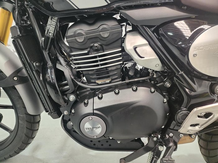 2025 Triumph Scrambler 400 X Scrambler Black