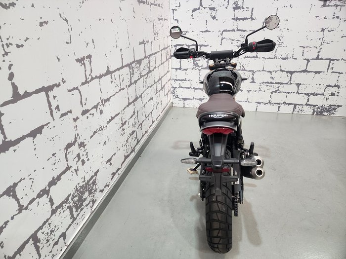 2025 Triumph Scrambler 400 X Scrambler Black