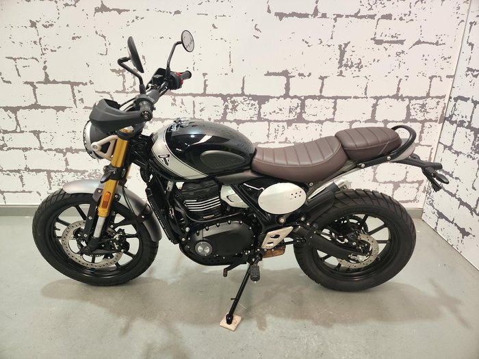 2025 Triumph Scrambler 400 X Scrambler Black