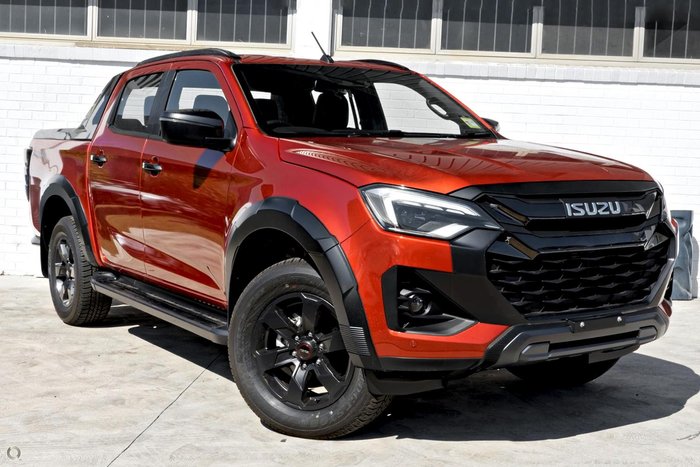 2025 Isuzu D-MAX X-TERRAIN MY24 4X4 Dual Range Sunstone Orange