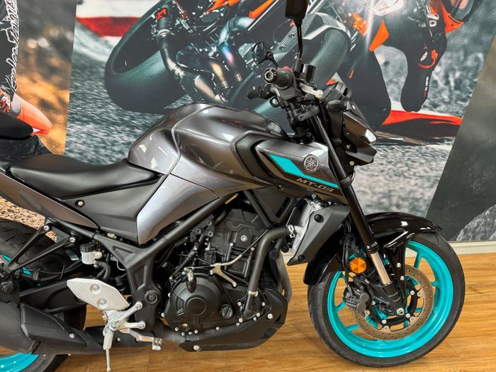 2024 Yamaha MT-03 (MT03LA) (ABS) CYAN STORM