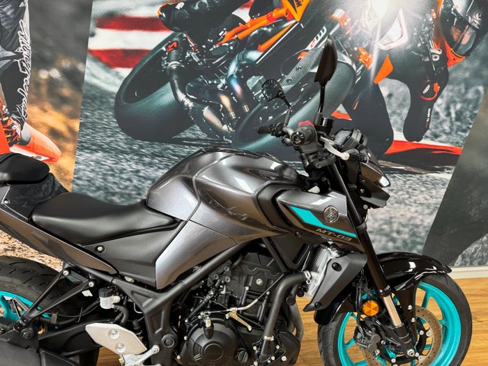 2024 Yamaha MT-03 (MT03LA) (ABS) CYAN STORM