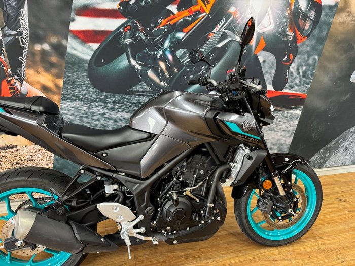 2024 Yamaha MT-03 (MT03LA) (ABS) CYAN STORM